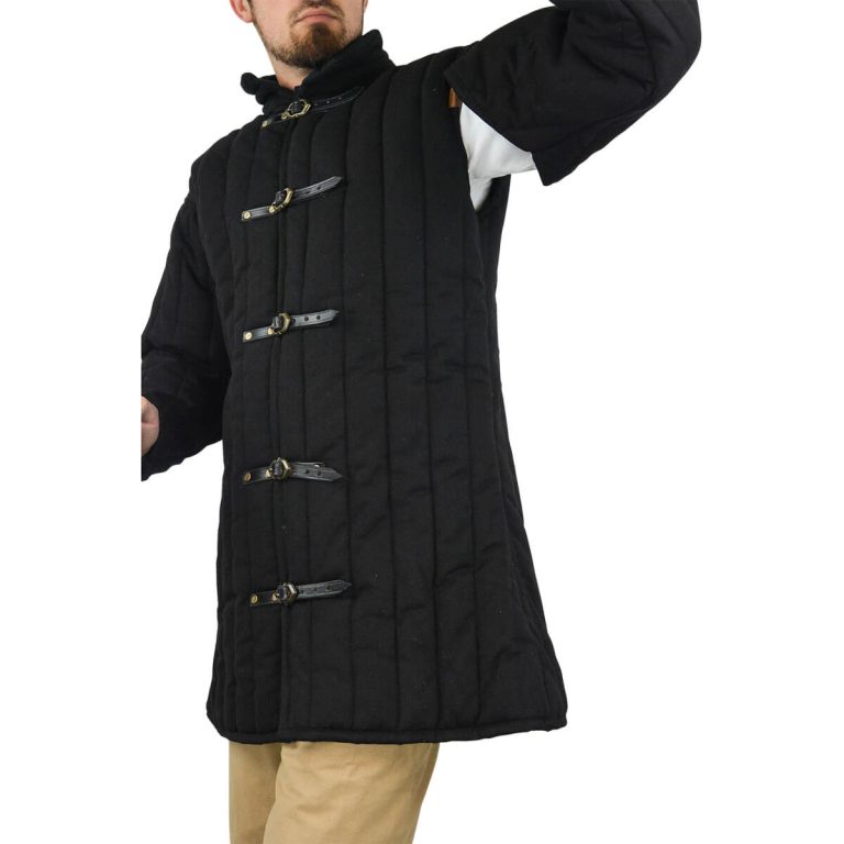 Medieval Light Gambeson - Black