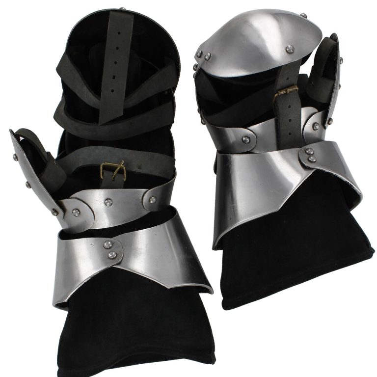 Medieval Mitten Gauntlets with Gloves