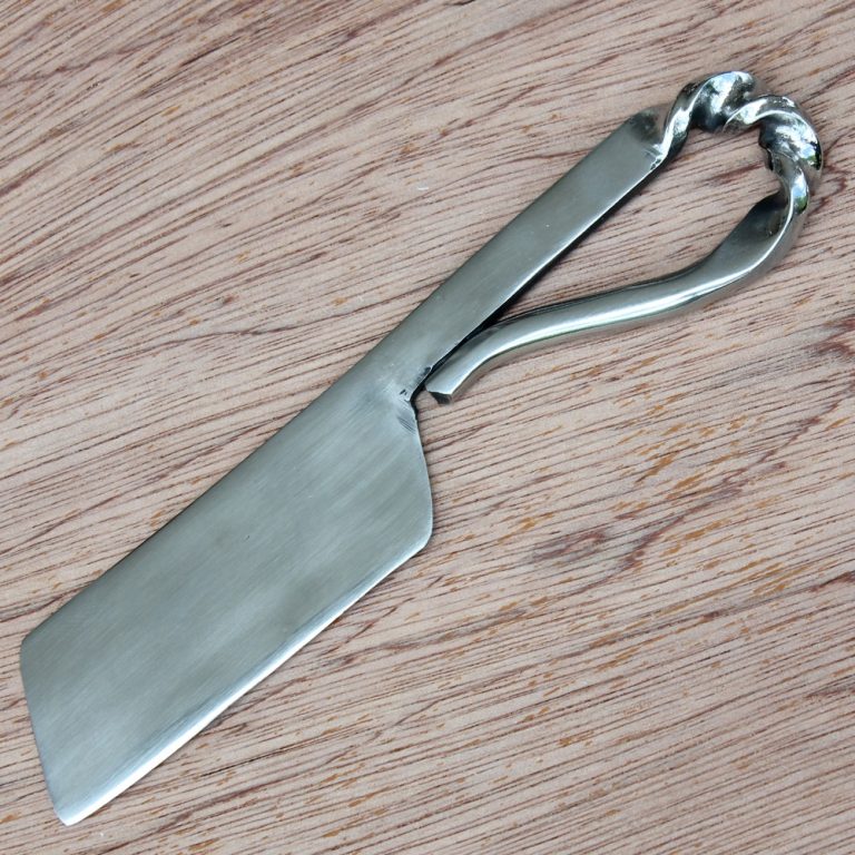 Medieval Stainless Twisted Cheese Knife