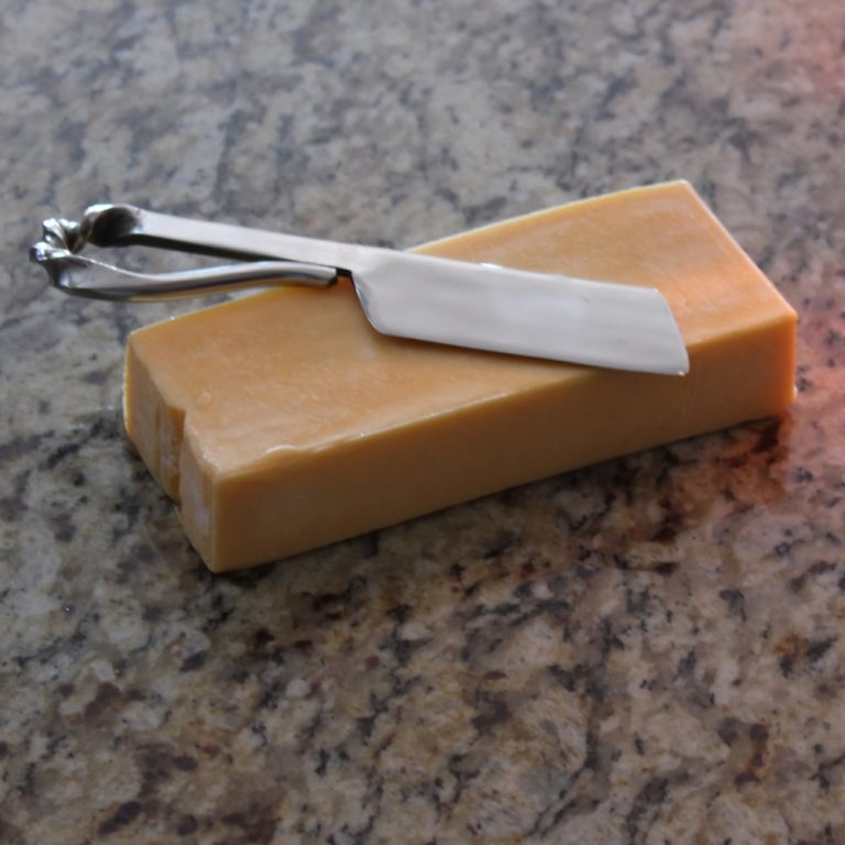 Medieval Stainless Twisted Cheese Knife