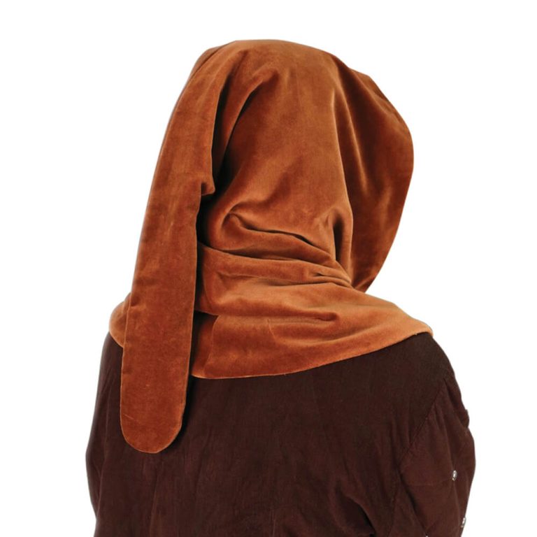 Medieval Velvet Cowl Hood