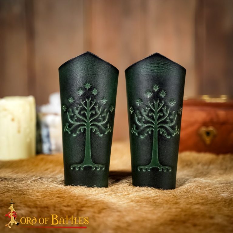 Men of the West Leather Bracer Set