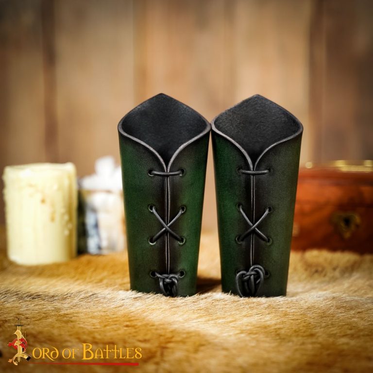 Men of the West Leather Bracer Set