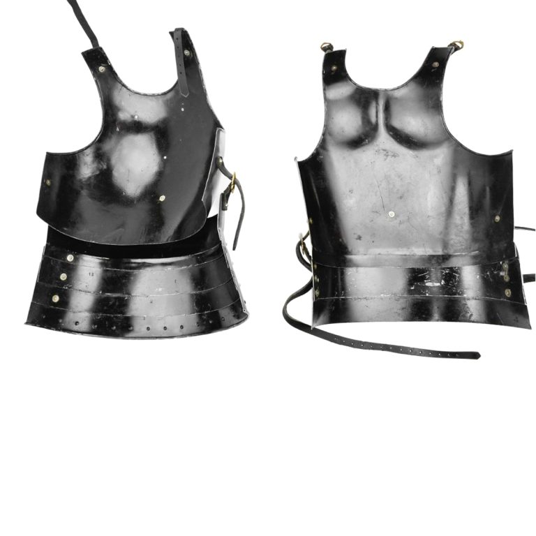 Milanese Plate Cuirass and Tassets  16 Gauge Steel