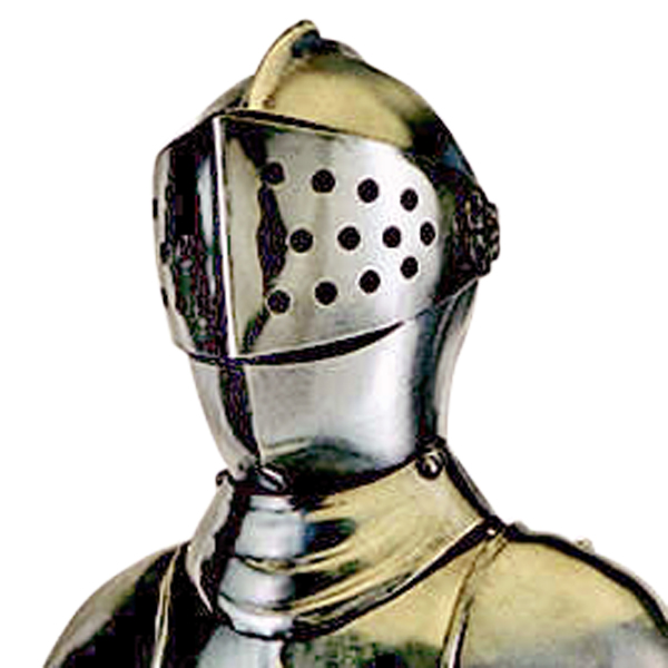 Miniature 16th Century Spanish Suit of Armor with Sword by Marto
