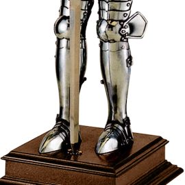 Miniature 16th Century Spanish Suit of Armor with Sword by Marto