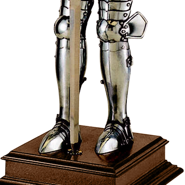 Miniature 16th Century Spanish Suit of Armor with Sword by Marto