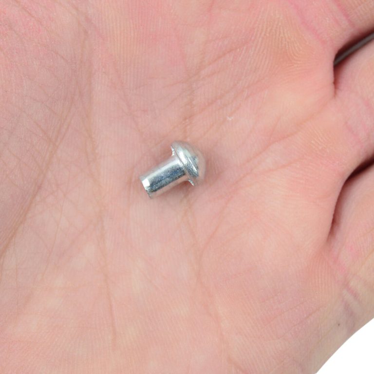 Mushroom Head Rivets for Armor - 10 mm - Set of 100