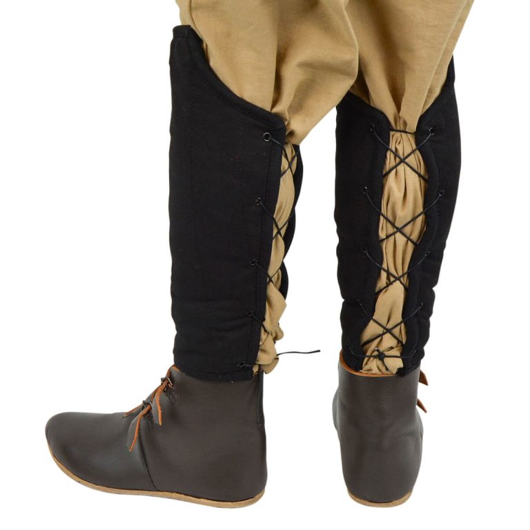 Padded Greaves - Black