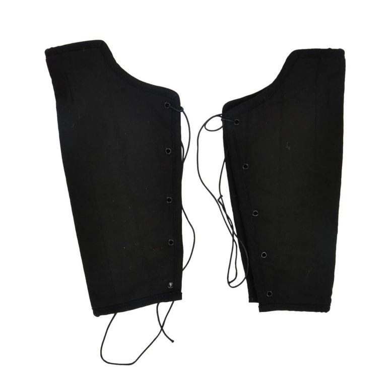 Padded Greaves - Black