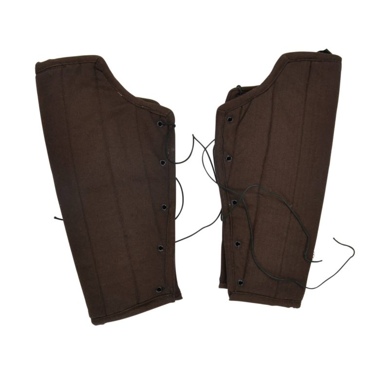 Padded Greaves - Brown