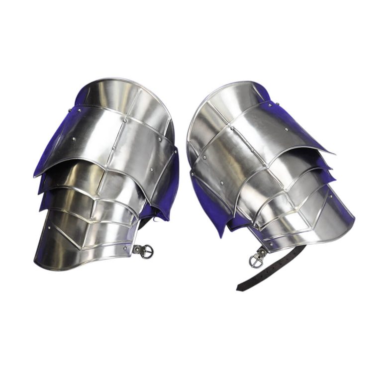 Pauldrons with Blade-Breakers - 18 Gauge