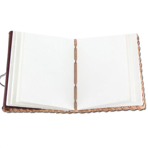 Pentagram & Messenger Genuine Leather Book 120 Pages