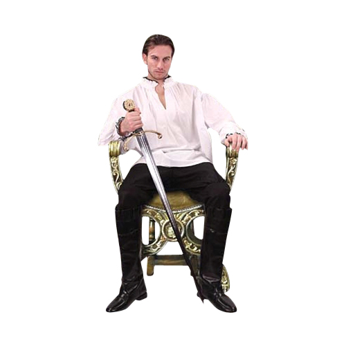 Period Ruffle Collar Shirt