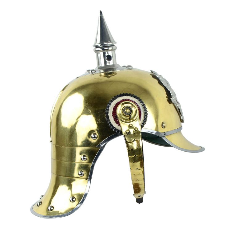 PickelHaube 1889 PreuBen Kurassier- Brass