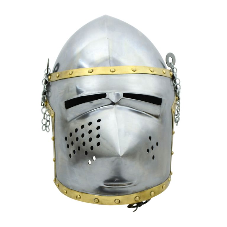 Pig-Faced Bascinet - 18 Gauge