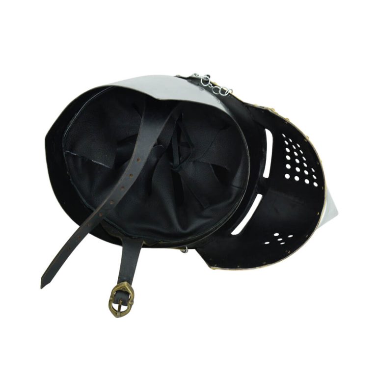 Pig-Faced Bascinet - 18 Gauge