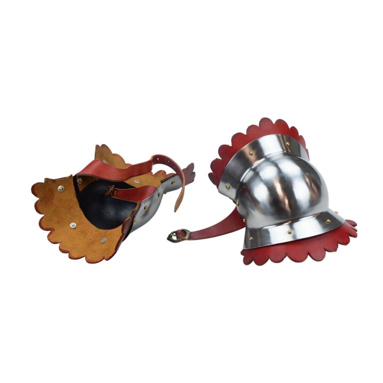 Poleyn Set - Knee Armor - 18 Gauge