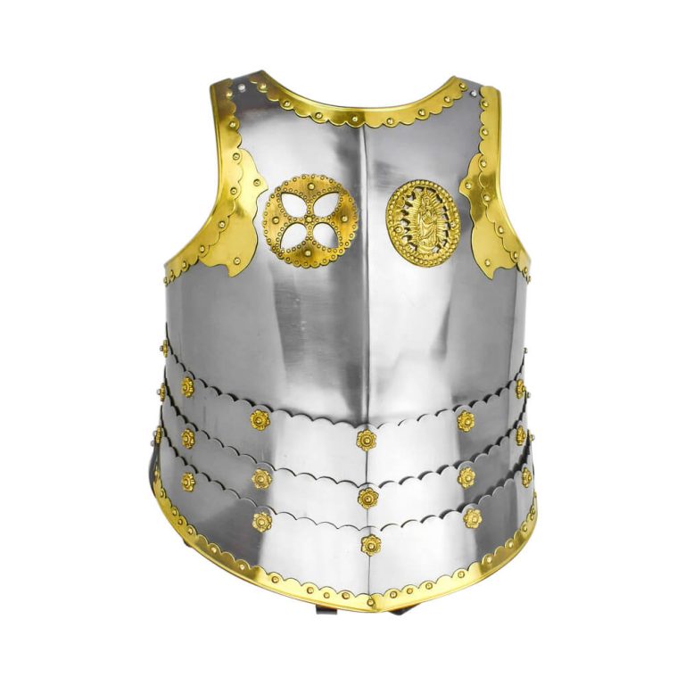 Polish Winged Hussar Cuirass with Back Rondel Plate - 16 Gauge Steel