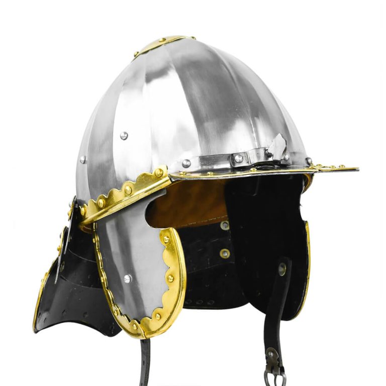 Polish Winged Hussar Helmet - 16 Gauge Steel