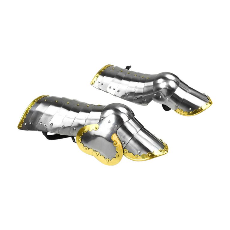 Polish Winged Hussar Leg Armor Set - 16 Gauge Steel