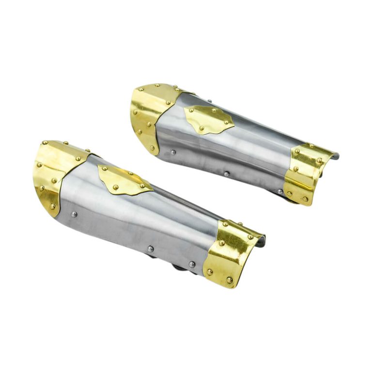 Polish Winged Hussar Vambraces / Bracers - 16 Gauge Steel
