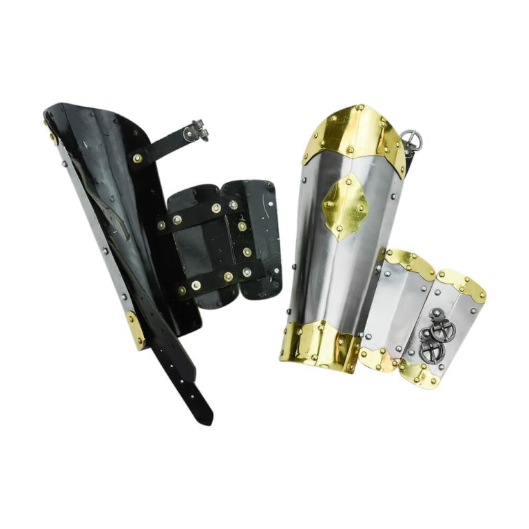 Polish Winged Hussar Vambraces / Bracers - 16 Gauge Steel