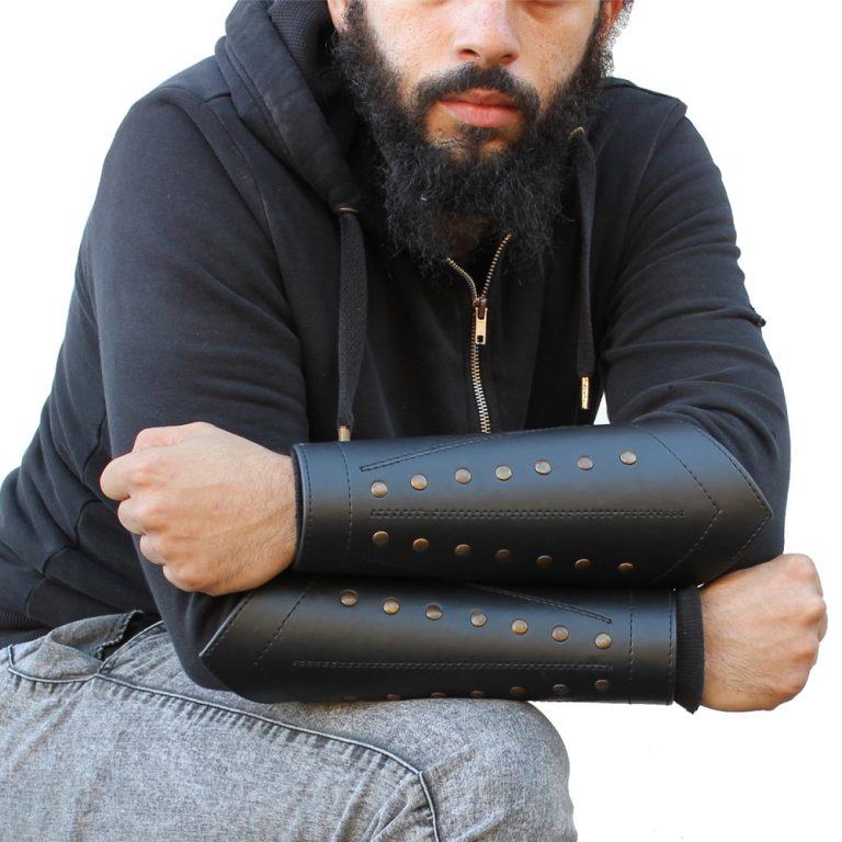 Rangers Sable Leather Bracers