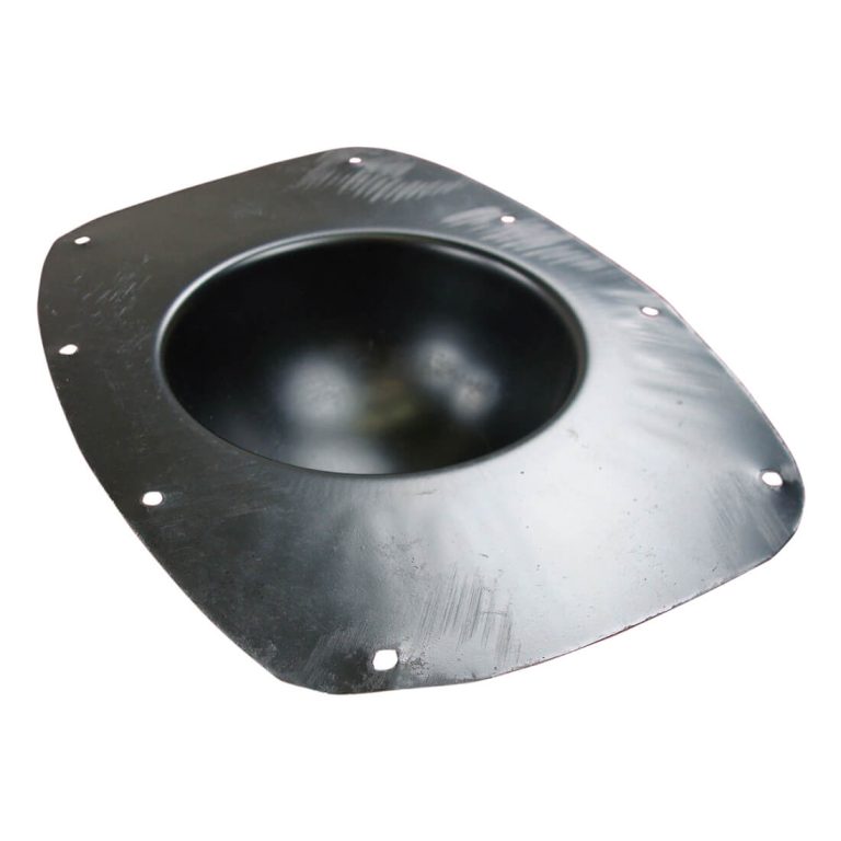 Rectangular Roman Brass Shield Boss