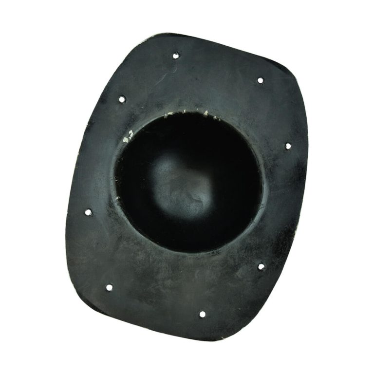 Rectangular Roman Shield Boss - 20 Gauge Steel