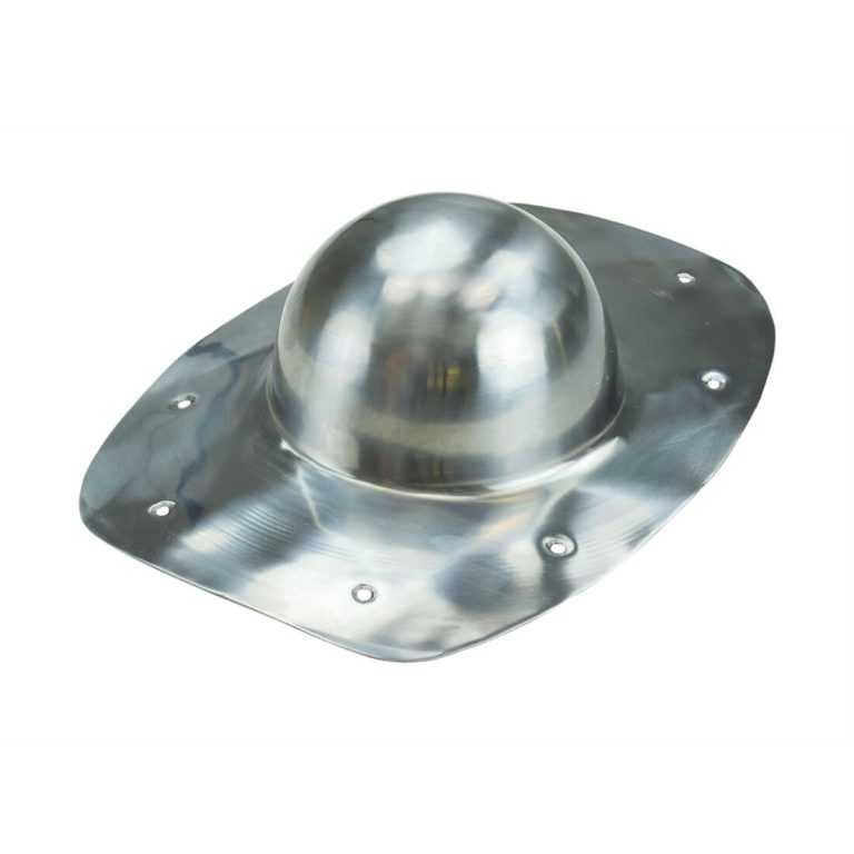Rectangular Roman Shield Boss - 20 Gauge Steel