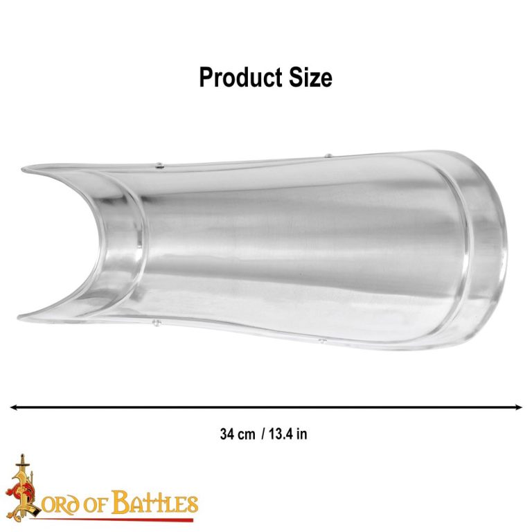 Ridged Greaves 18 Gauge Steel