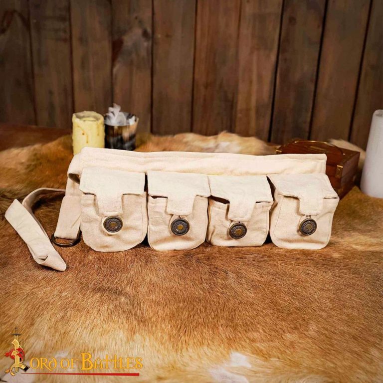 Rogues Utility Belt with 4 Pouches