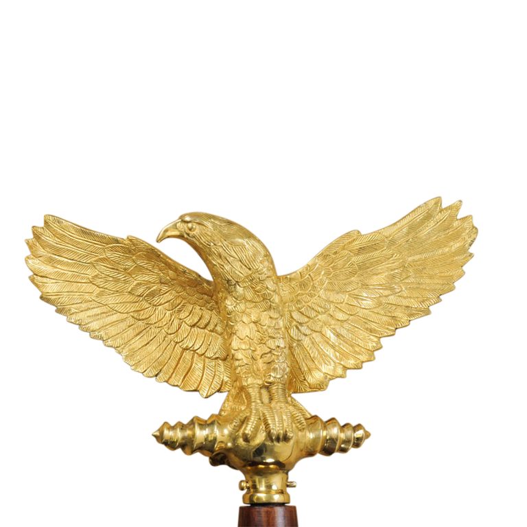 Roman Aquila Eagle Standard  Brass with wooden shaft