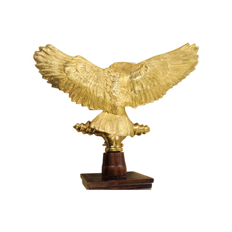 Roman Aquila Eagle Standard  Brass with wooden shaft