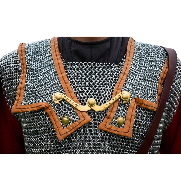 Roman Chainmail Lorica Hamata  Butted Zinc Plated Mild Steel