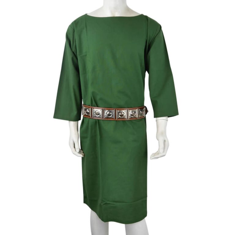 Roman Cotton Tunic - Green