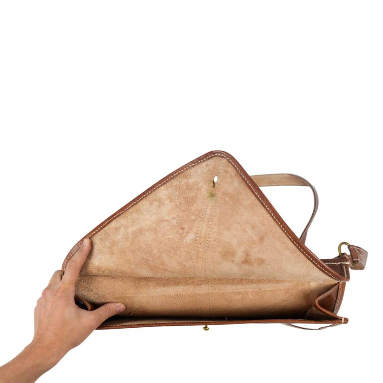 Roman Leather Pera Bag