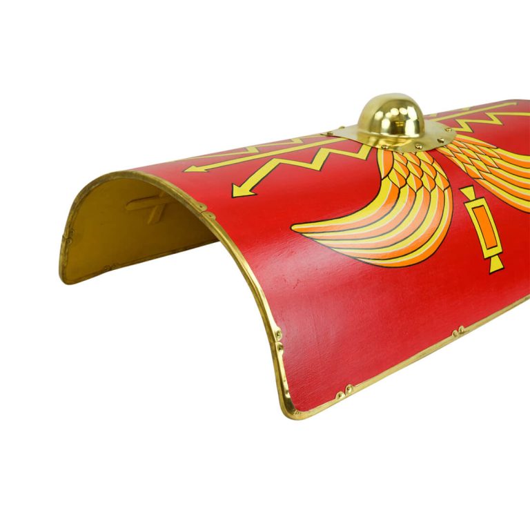 Roman Shield Scutum 42" x 33" Brass Lined