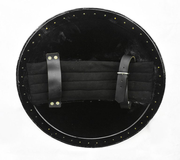 Rotella / Rodela Shield with Sunburst and Spike- 16 Gauge Steel