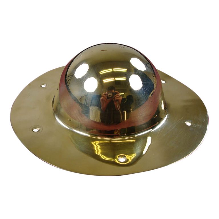 Round Brass Roman Shield Boss