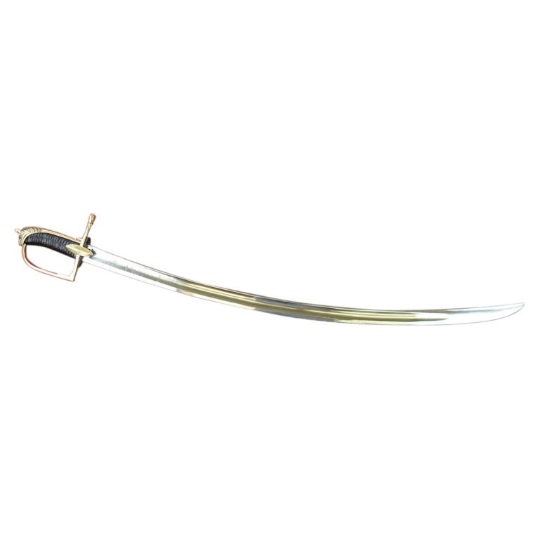 Russian 1798 Light Cavalry Officers Saber Untempered Blade