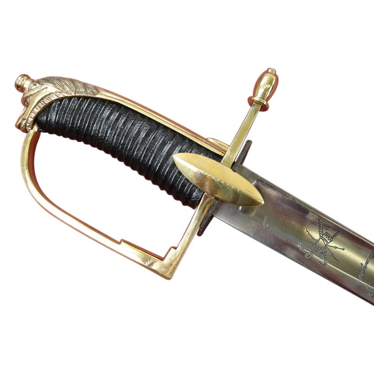 Russian 1798 Light Cavalry Officers Saber Untempered Blade