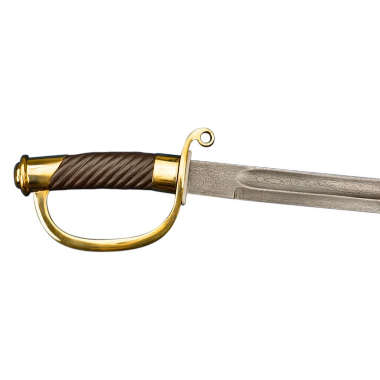 Russian Imperial Dragoon Saber with Damascus Blade