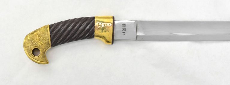 Russian Shashka Dragoon Saber with Damascus Blade