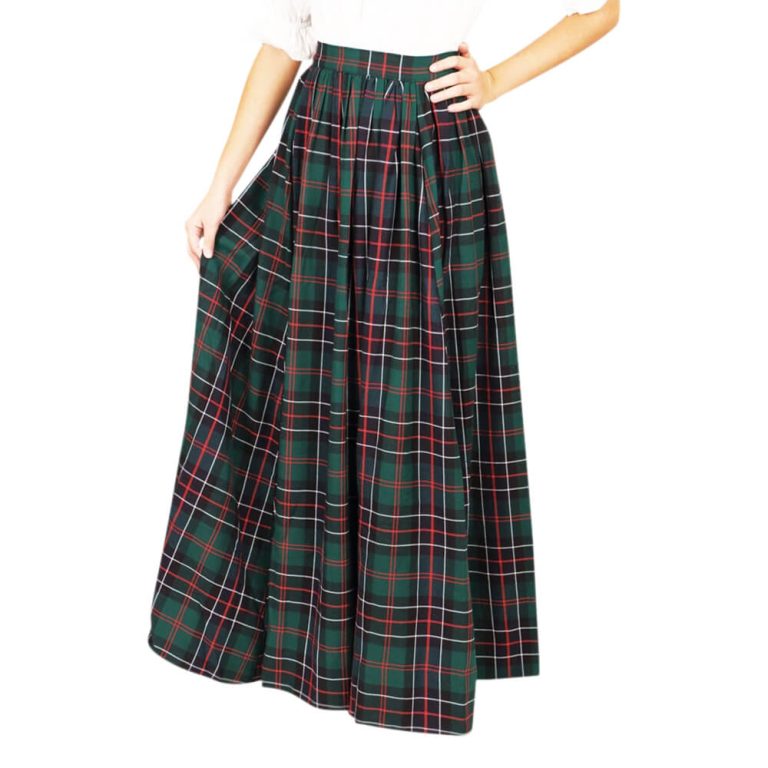Scottish Plaid Skirt
