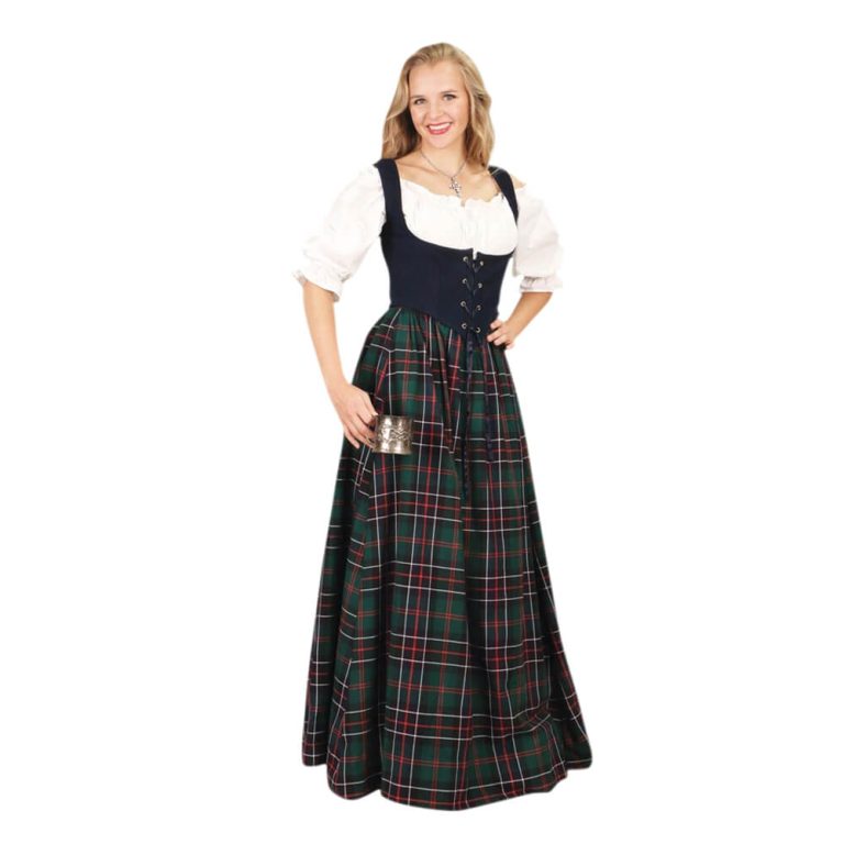 Scottish Plaid Skirt