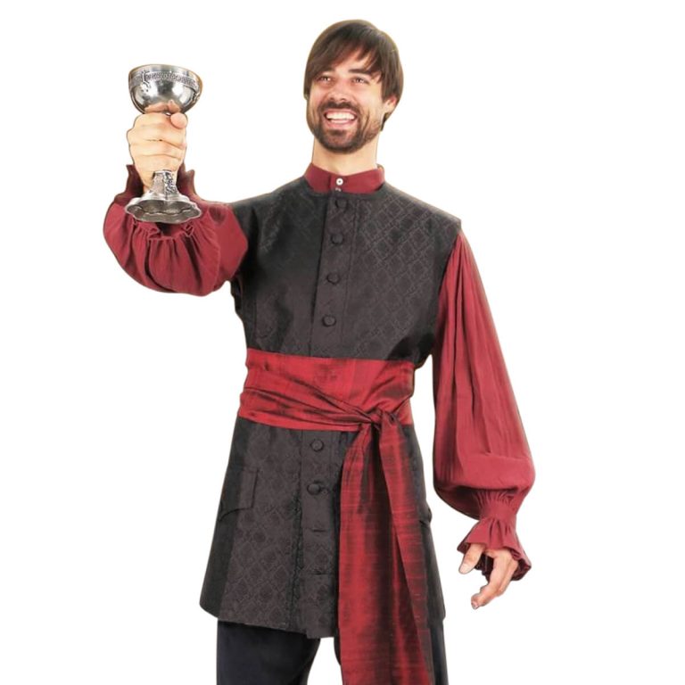 Scoundrel Long Pirate Vest