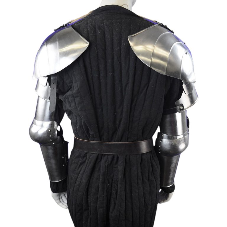 Set of Arm Armor with Asymmetrical Pauldrons