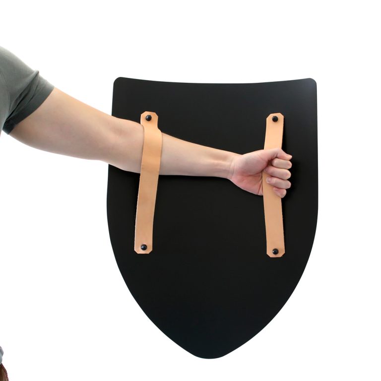 Blank Shield - Custom w/ Leather Straps